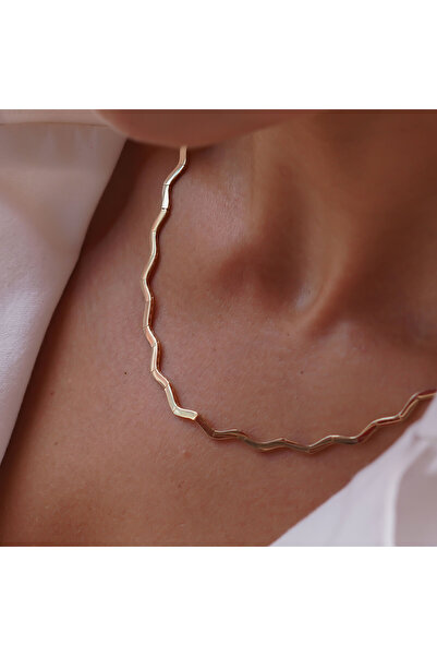 İzgi Kuyumculuk Zikzak Kolye