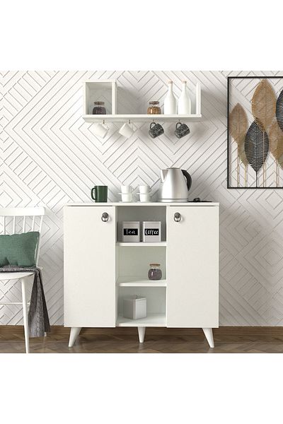 SAHABA Seddra coffee corner, white color