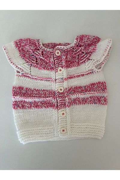 Clothes Box 100% Wool Hand Knitted Baby & Kids Vest