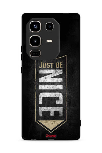 Tolwak غطاء حماية لهاتف Infinix Note 50 Pro 4G "فقط كن لطيفًا"