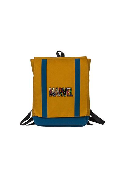 Z zepplin Marvel Heroes in Post 2 Yellow Backpack