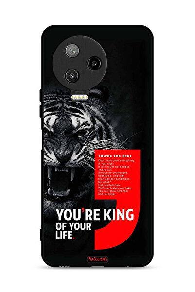 Tolwak غطاء حماية لهاتف Infinix Note 12 Pro 4G أنت ملك حياتك