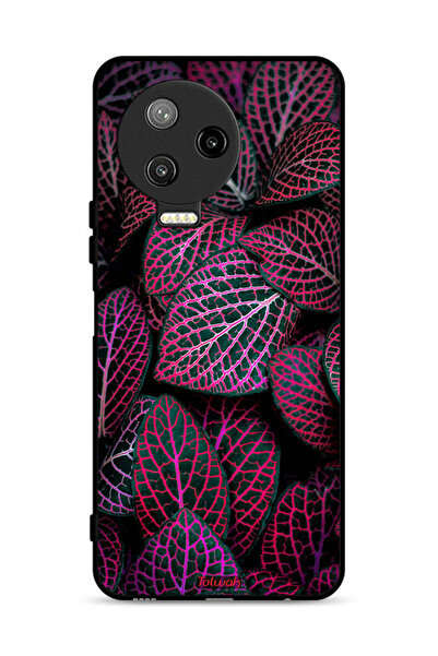 Tolwak غطاء حماية لهاتف Infinix Note 12 Pro 4G بنقشة أوراق سالجا