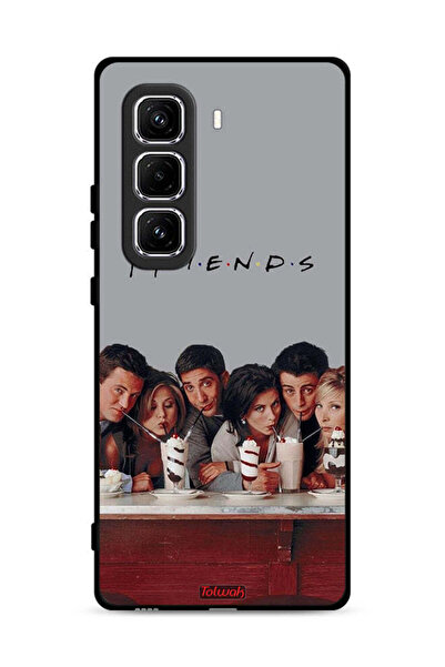 Tolwak غطاء حماية لهاتف Infinix Hot 50 Pro 4G من F R I E N D S