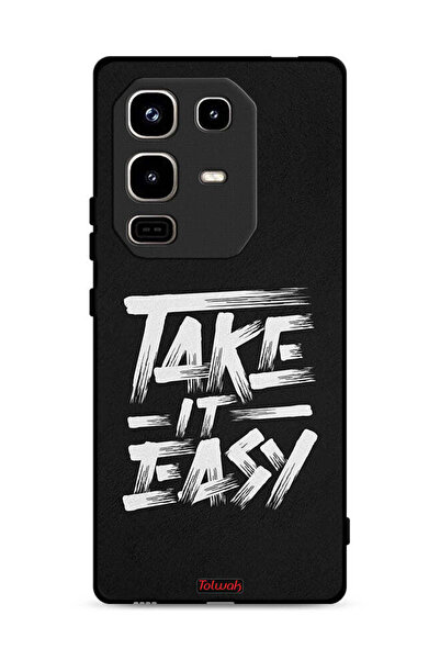 Tolwak غطاء حماية لهاتف Infinix Note 50 Pro 4G - Take It Easy