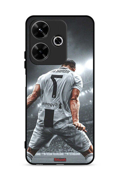 Tolwak غطاء حماية لهاتف شاومي ريدمي 13 4G بطبعة احتفال كريستيانو رونالدو