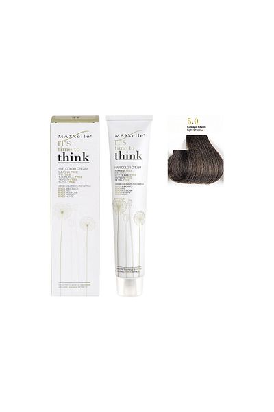 Maxxelle Light Brown 5.0 Ammonia-Free Dye with Argan Oil Think 100 ml