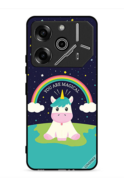 Covernex غطاء حماية لهاتف تكنو بوفا 6 برو 5G بتصميم وحيد القرن السحري