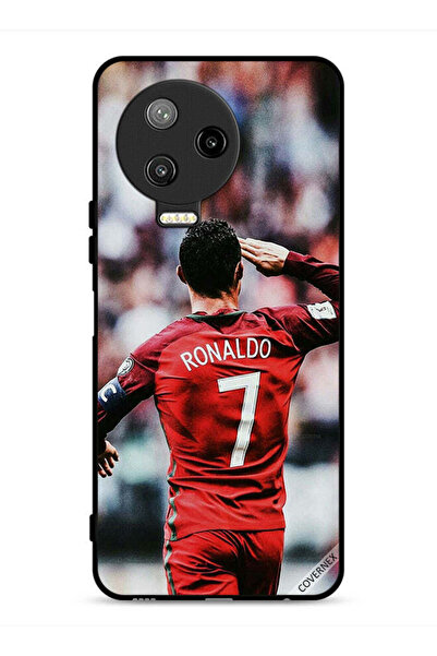 Covernex غطاء حماية لهاتف Infinix Note 12 Pro 4G، تحية رونالدو للجمهور