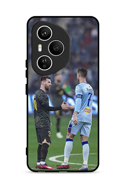 Tolwak غطاء حماية لهاتف Honor 400 Pro ميسي ورونالدو