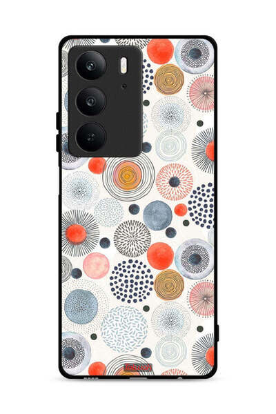 Tolwak غطاء حماية لهاتف Realme C75 4G بنقشة زهور قطنية