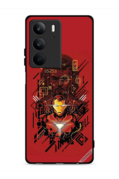 Covernex غطاء حماية لهاتف Realme C75 4G برسومات الرجل الحديدي