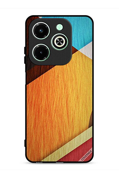 Covernex غطاء حماية خشبي لهاتف Infinix Hot 40i 4G