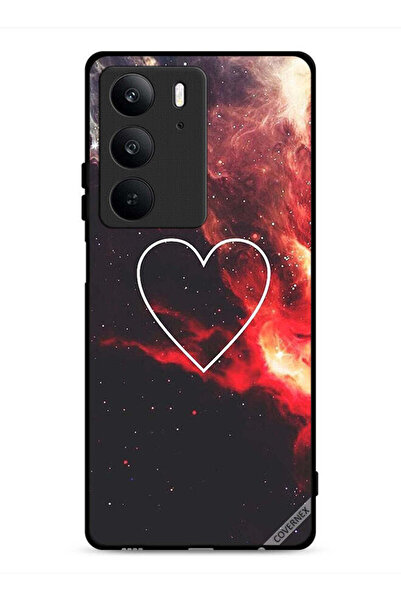 Covernex غطاء حماية لهاتف Realme C75 4G بتصميم قلب في الفضاء