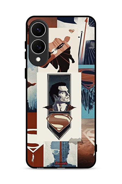 Tolwak غطاء حماية لهاتف Samsung Galaxy S25 Edge برسومات سوبرمان