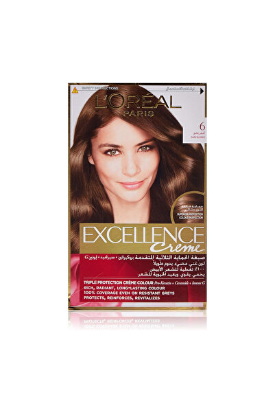 L'oreal صبغة شعر إكسلانس، رقم 6