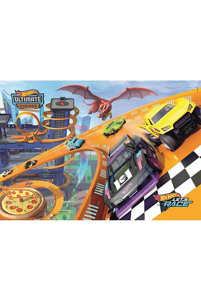 HOT WHEELS Ultimate Dragon Puzzle of 104 pieces Clementoni