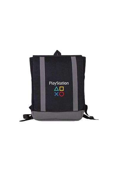 Z zepplin Playstation Console Text Black Backpack