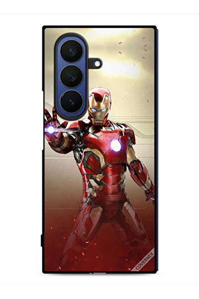 Covernex غطاء حماية لهاتف Samsung Galaxy Z Fold7 من Iron Man Defense