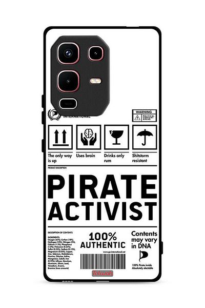 Tolwak Infinix Note 50s Protective Case Cover Private Activist Sticker