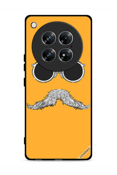 Covernex غطاء حماية لهاتف Infinix Zero 40 برسومات نظارات وشارب