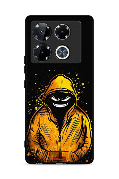 Tolwak غطاء حماية لهاتف Infinix Note 40 Pro Plus 5G برسومات مارشميلو بوي