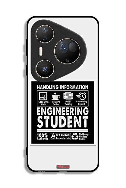 Tolwak غطاء حماية فائق لهاتف هواوي بيورا 80 ملصق طالب الهندسة