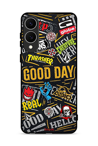 Tolwak غطاء حماية لهاتف Samsung Galaxy S25 Edge Good Day