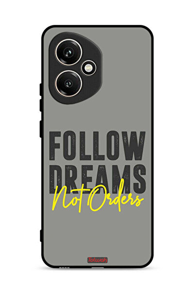 Tolwak غطاء حماية لهاتف Honor 400 - اتبع الأحلام وليس الأوامر