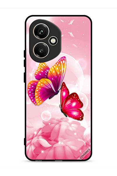 Covernex غطاء حماية لهاتف Honor 400 بنقشة فراشات لطيفة
