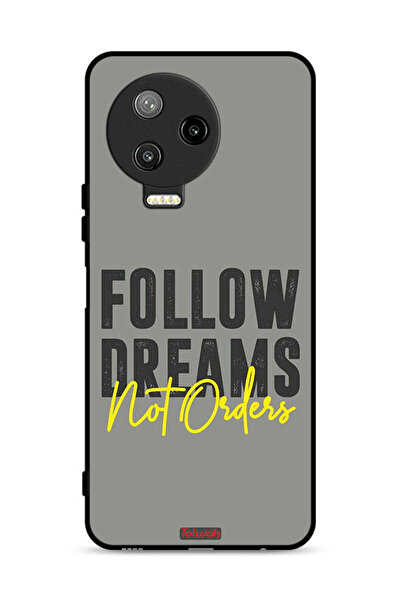 Tolwak غطاء حماية لهاتف Infinix Note 12 Pro 4G اتبع الأحلام وليس الأوامر