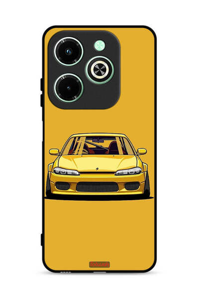 Tolwak غطاء حماية لهاتف Infinix Hot 40i 4G برسومات فنية للسيارة