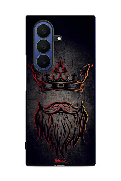 Tolwak غطاء حماية لهاتف Samsung Galaxy Z Fold7 بتصميم ملكي