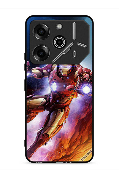 Covernex غطاء حماية لهاتف تكنو بوفا 6 برو 5G، الرجل الحديدي