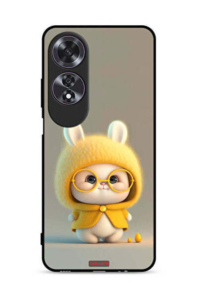 Tolwak غطاء حماية لهاتف Oppo A60 - أرنب صغير