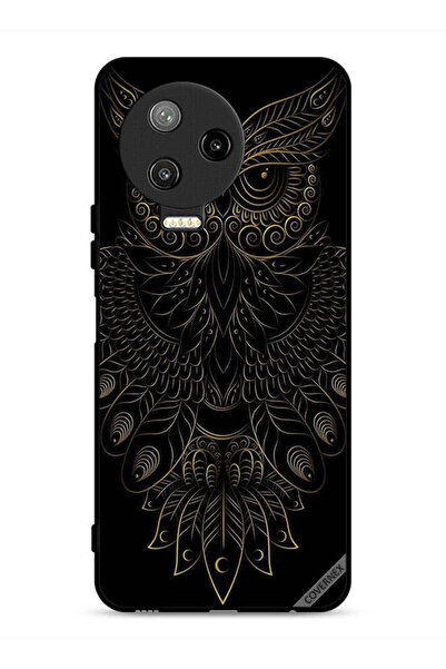 Covernex غطاء حماية لجهاز Infinix Note 12 Pro 4G بتصميم بومة زهرية عصرية