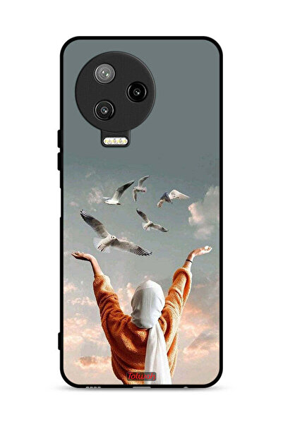 Tolwak غطاء حماية لهاتف Infinix Note 12 Pro 4G بطبعة طيور تحلق