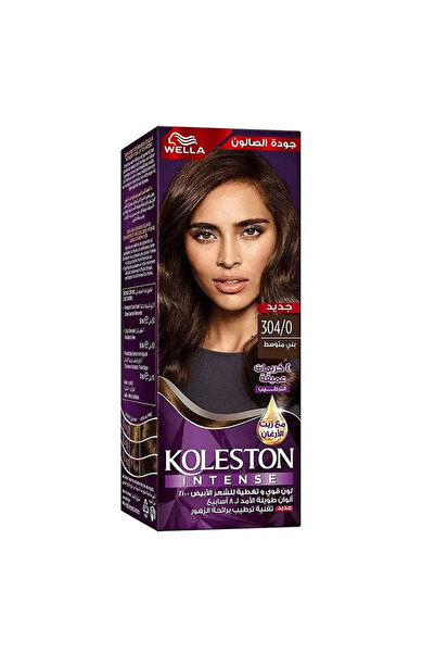 Koleston Maxi كريم صبغة الشعر ويلا كولستون، بني متوسط 304/0