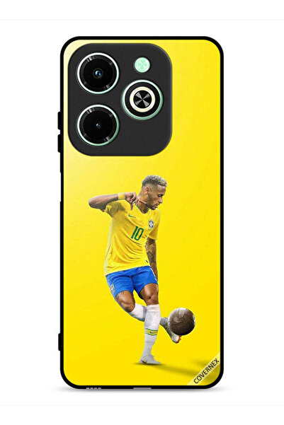 Covernex غطاء حماية لهاتف Infinix Hot 40i 4G بتصميم نيمار مع كرة قدم