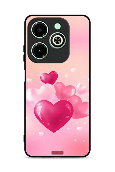 Tolwak غطاء حماية لهاتف Infinix Hot 40i 4G برسومات قلوب جميلة