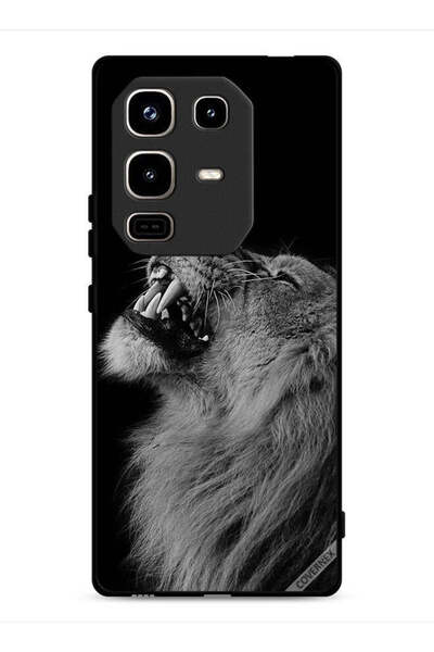Covernex غطاء حماية لهاتف Infinix Note 50 Pro 4G بطبعة الأسد المبهج
