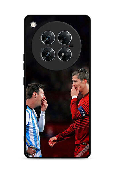 Covernex غطاء حماية لهاتف Infinix Zero 40 رونالدو وميسي في إطار واحد