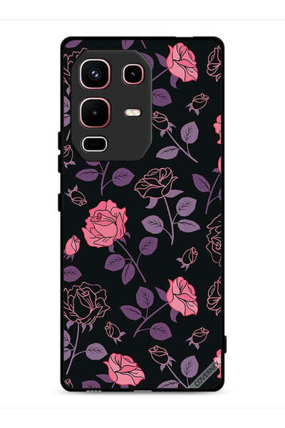 Covernex غطاء حماية لهاتف Infinix Note 50s بنقشة الورود القوطية الباستيل