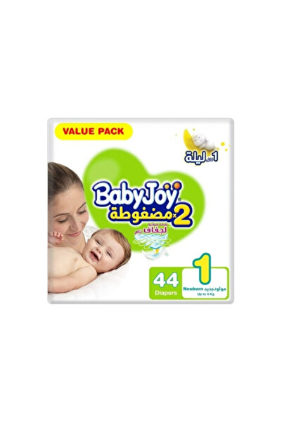 BabyJoy Diaper Newborn ,4Kg, 44Piece