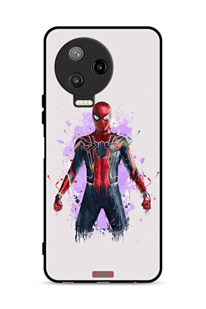 Tolwak غطاء حماية لجهاز Infinix Note 12 Pro 4G بتصميم العنكبوت الحديدي
