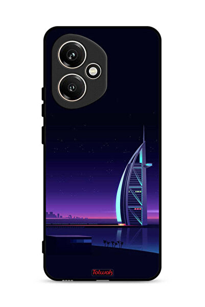 Tolwak غطاء حماية لهاتف Honor 400 - فن برج العرب الرقمي