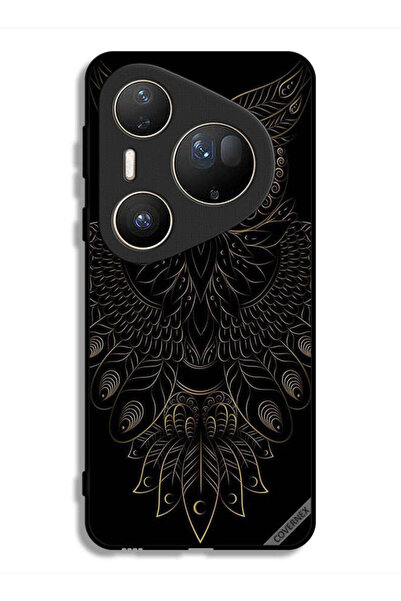 Covernex غطاء حماية فائق من هواوي بيورا 80 بتصميم بومة زهرية عصرية
