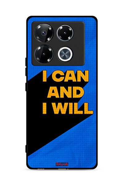 Tolwak غطاء حماية لهاتف Infinix Note 40 Pro 5G، أنا أستطيع وسأفعل