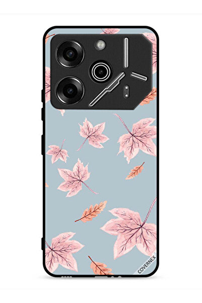 Covernex غطاء حماية لهاتف تكنو بوفا 6 برو 5G بنقشة أوراق الخريف