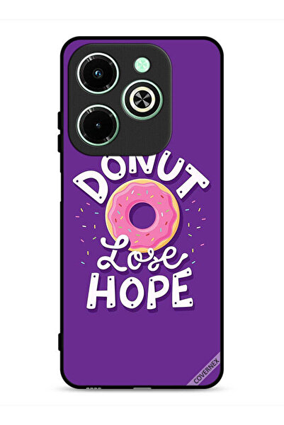 Covernex غطاء حماية لهاتف Infinix Hot 40i 4G بخلفية Donut Lose Hope